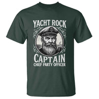 Funny Yacht Rock Captain T Shirt Chief Party Officer Pontoon Boat Sailor - Wonder Print Shop