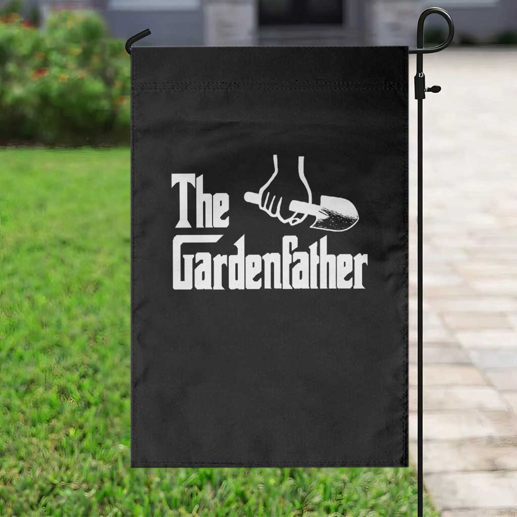 The Gardenfather Garden Flag Gardener Parody Gardening Fathers Day - Wonder Print Shop