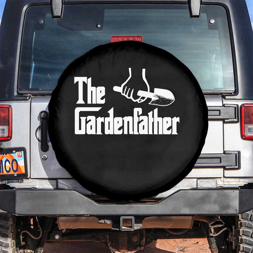 The Gardenfather Spare Tire Cover Gardener Parody Gardening Fathers Day - Wonder Print Shop