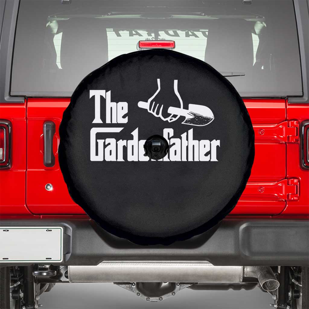The Gardenfather Spare Tire Cover Gardener Parody Gardening Fathers Day - Wonder Print Shop