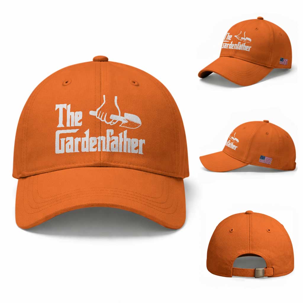 The Gardenfather Baseball Cap Gardener Parody Gardening Fathers Day