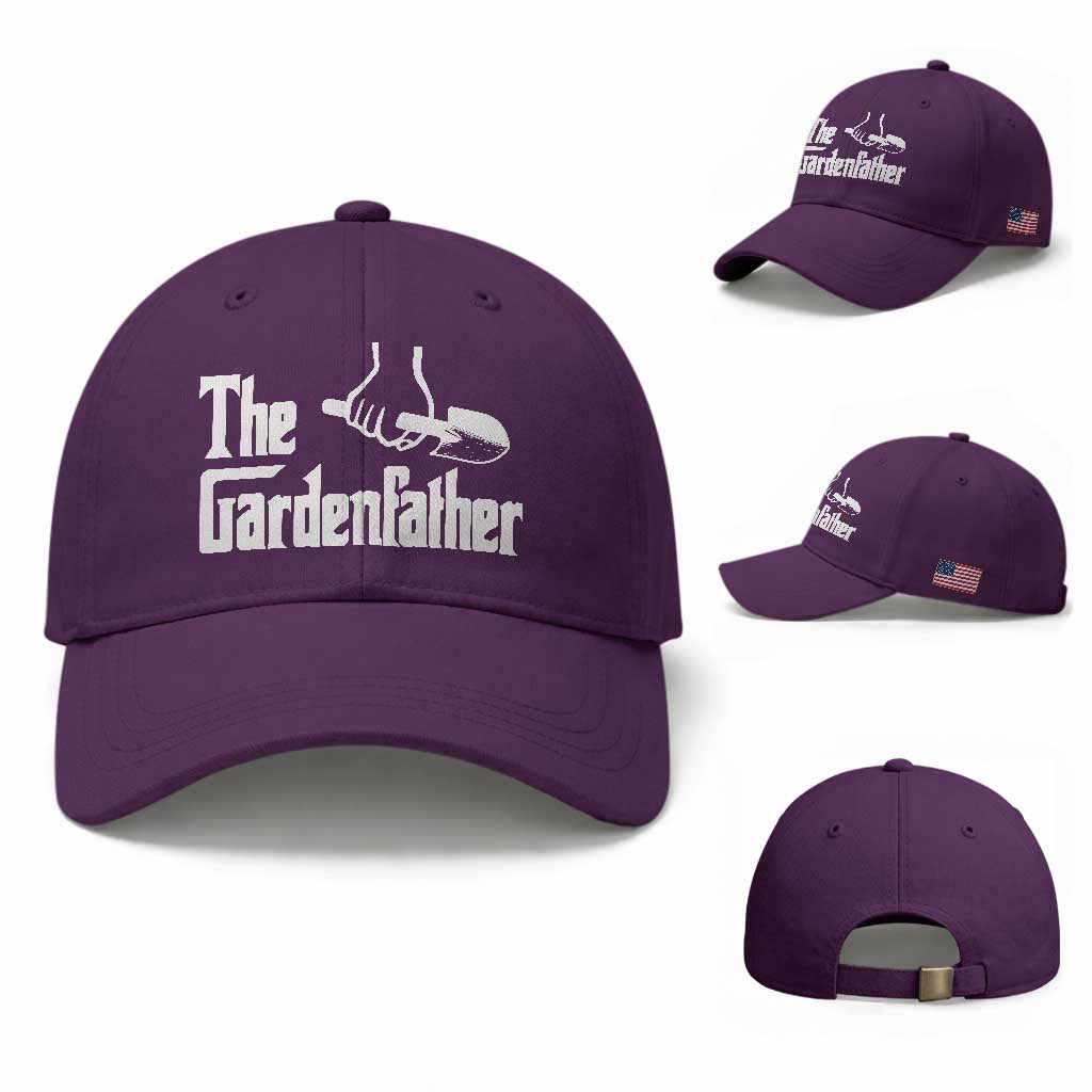 The Gardenfather Baseball Cap Gardener Parody Gardening Fathers Day
