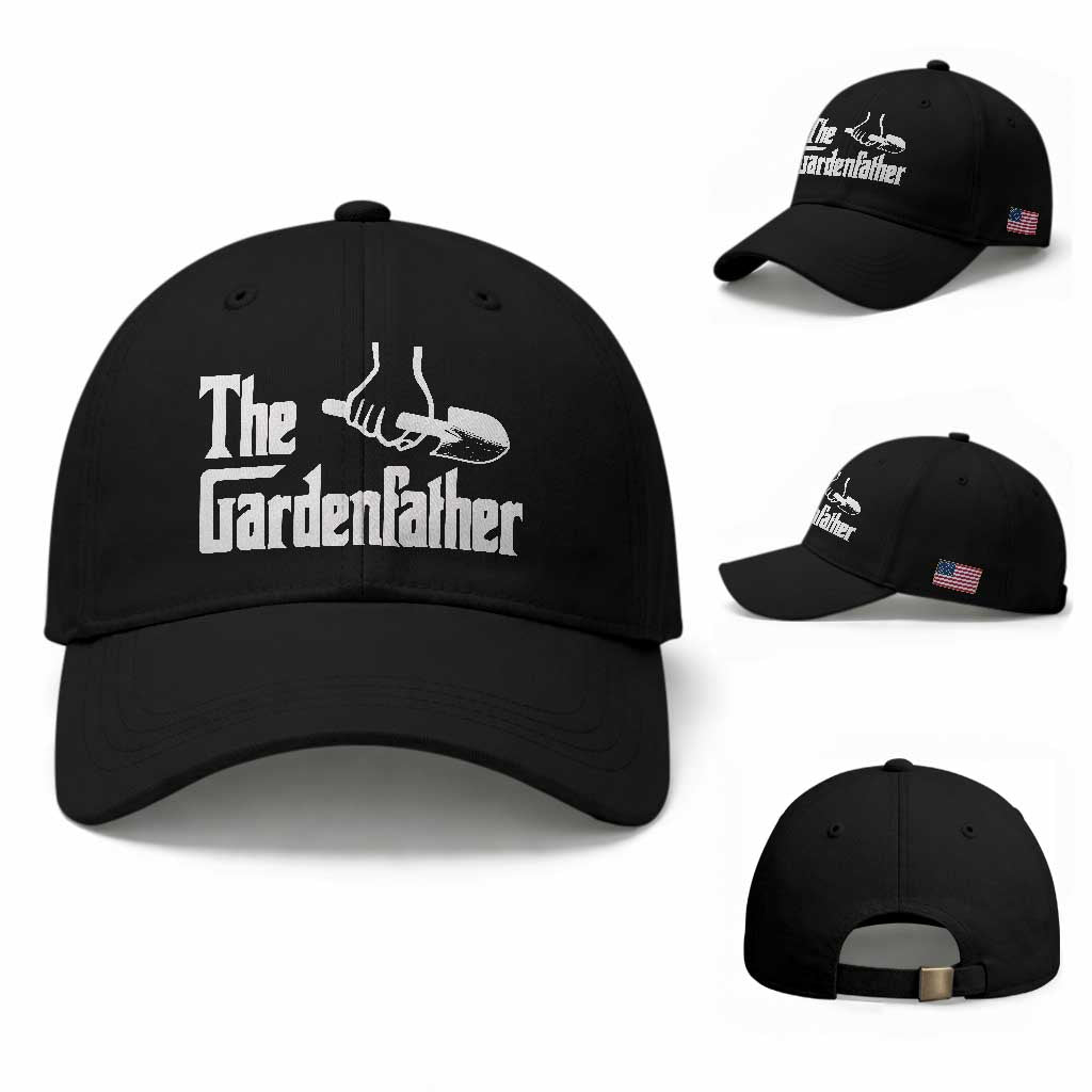 The Gardenfather Baseball Cap Gardener Parody Gardening Fathers Day