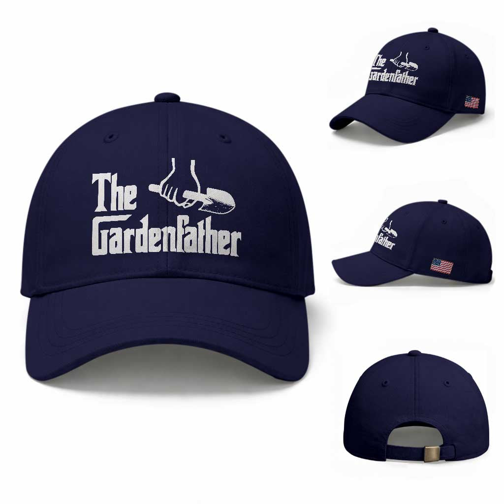The Gardenfather Baseball Cap Gardener Parody Gardening Fathers Day