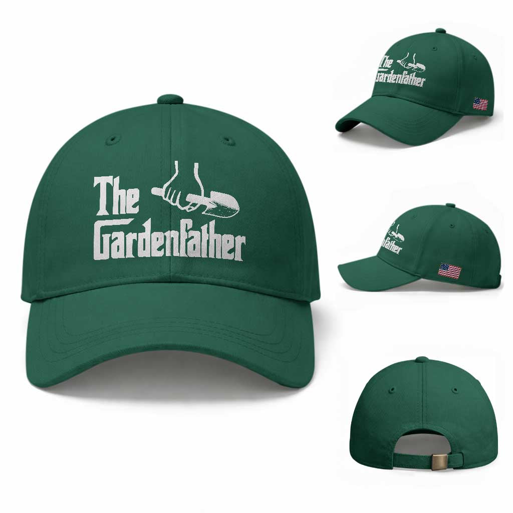 The Gardenfather Baseball Cap Gardener Parody Gardening Fathers Day