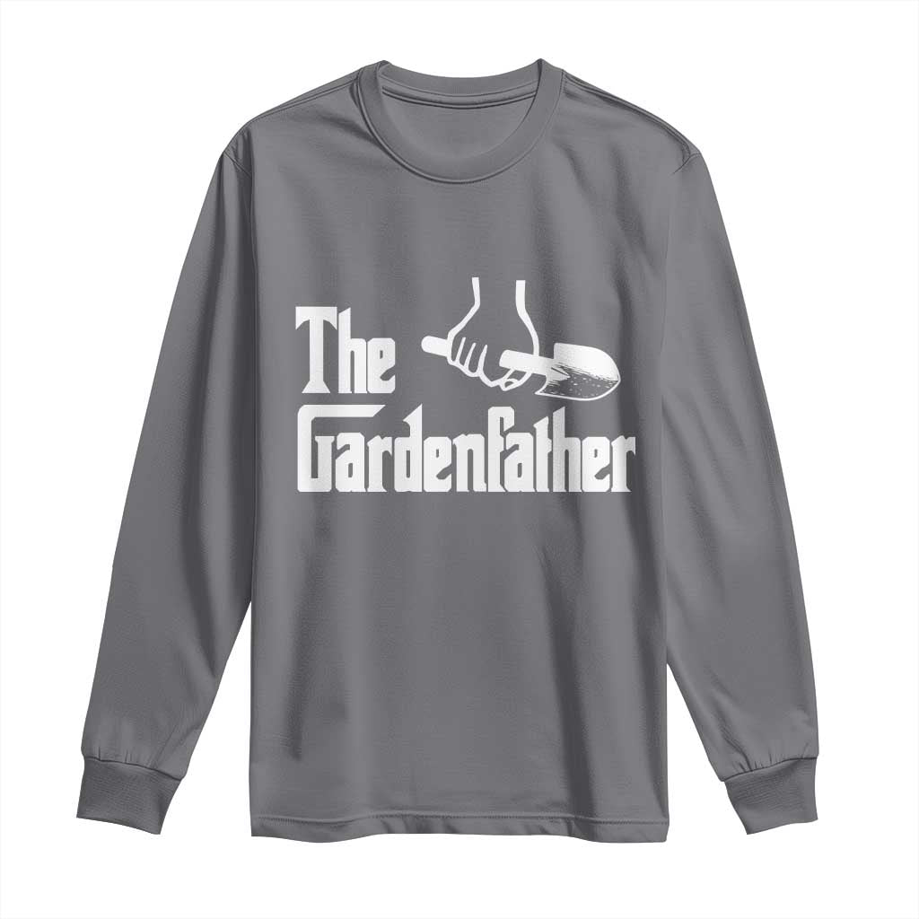 The Gardenfather Long Sleeve Shirt Gardener Parody Gardening Fathers Day - Wonder Print Shop