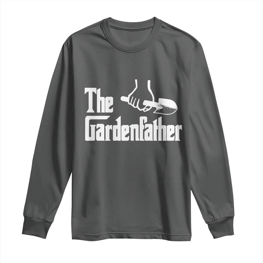 The Gardenfather Long Sleeve Shirt Gardener Parody Gardening Fathers Day - Wonder Print Shop