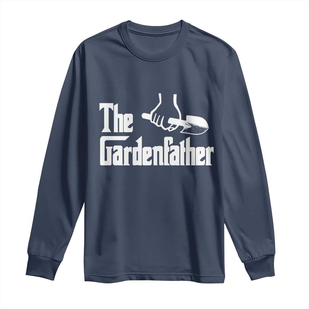 The Gardenfather Long Sleeve Shirt Gardener Parody Gardening Fathers Day - Wonder Print Shop