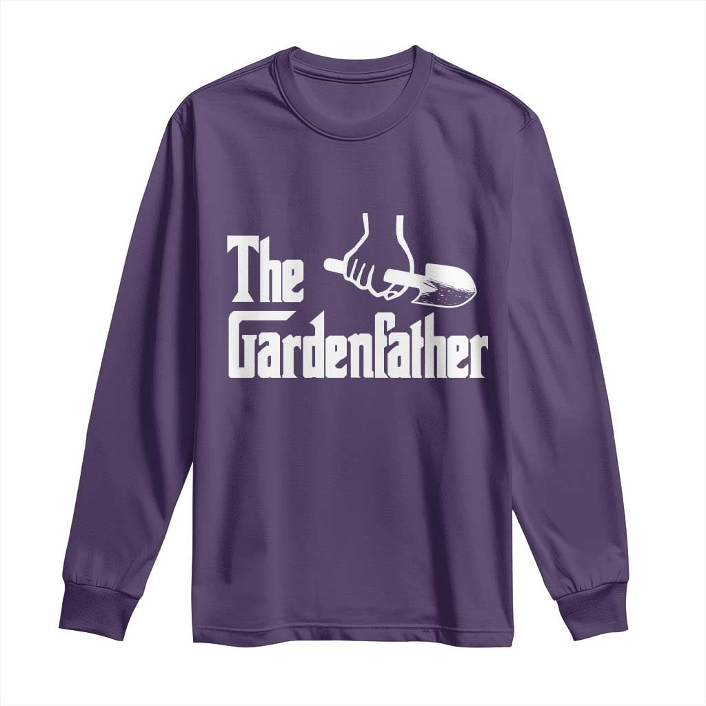 The Gardenfather Long Sleeve Shirt Gardener Parody Gardening Fathers Day - Wonder Print Shop