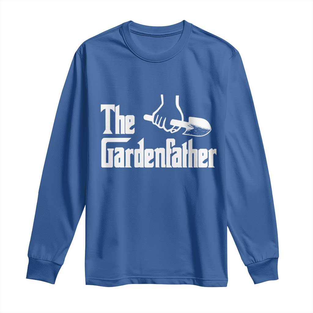 The Gardenfather Long Sleeve Shirt Gardener Parody Gardening Fathers Day - Wonder Print Shop