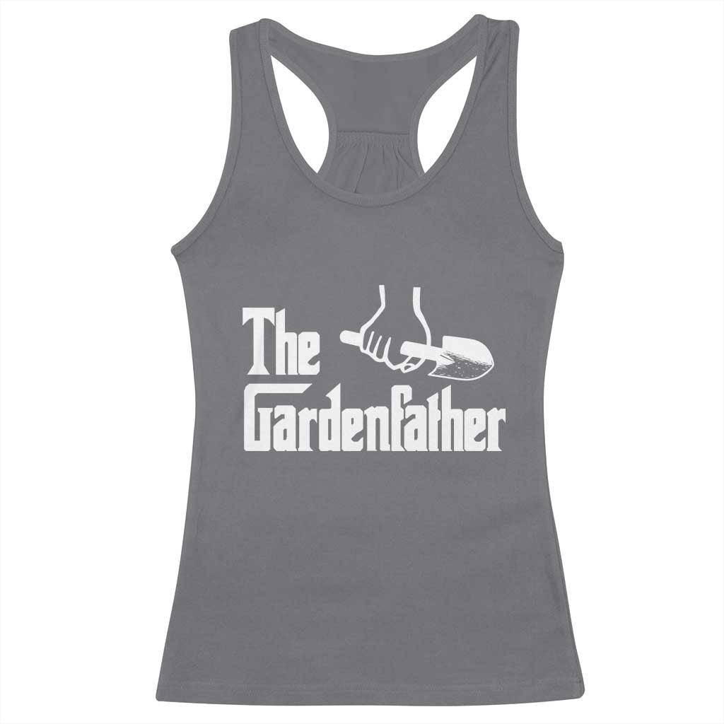The Gardenfather Racerback Tank Top Gardener Parody Gardening Fathers Day - Wonder Print Shop