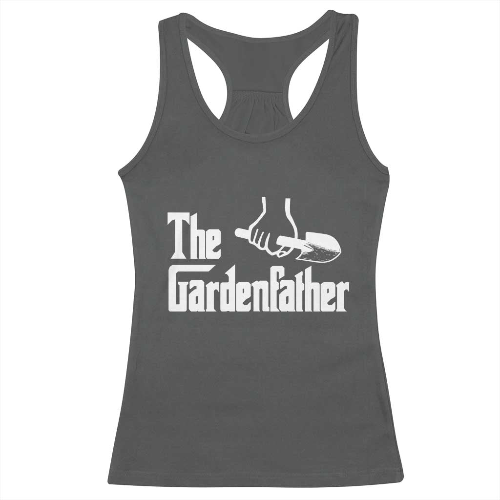 The Gardenfather Racerback Tank Top Gardener Parody Gardening Fathers Day - Wonder Print Shop