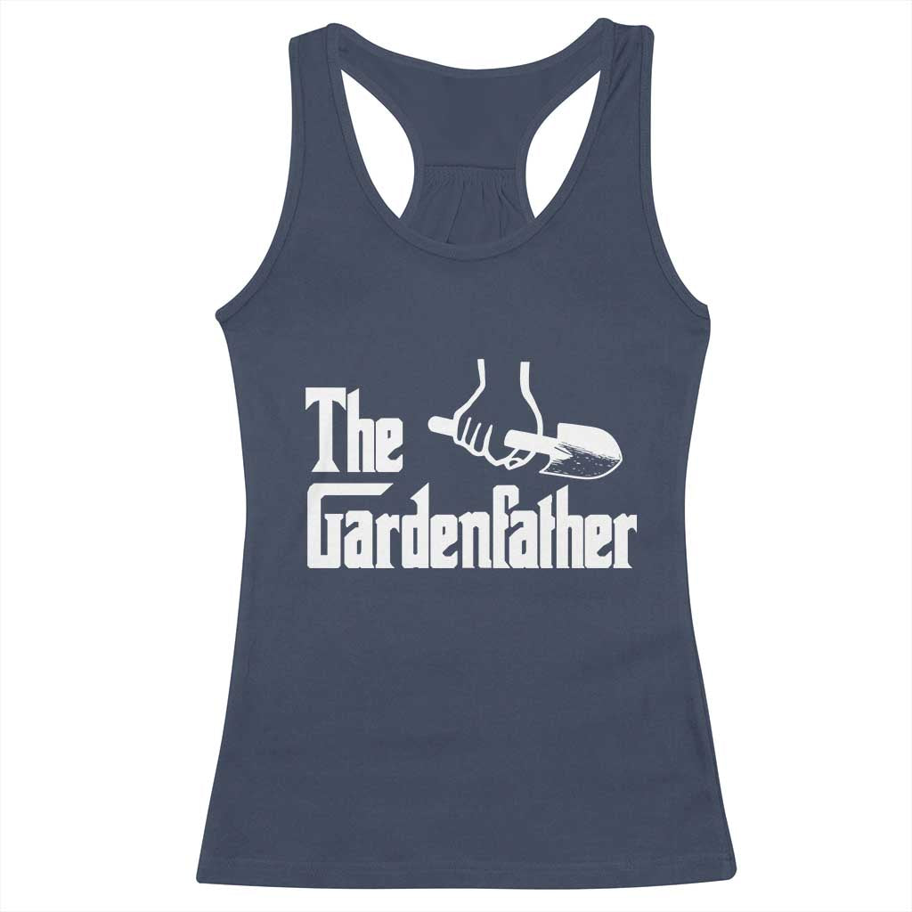 The Gardenfather Racerback Tank Top Gardener Parody Gardening Fathers Day - Wonder Print Shop