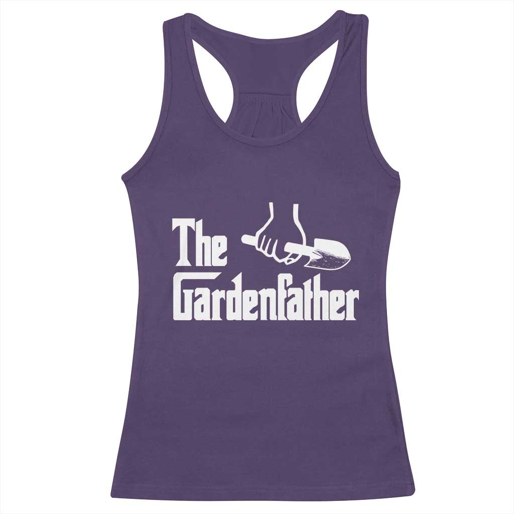 The Gardenfather Racerback Tank Top Gardener Parody Gardening Fathers Day - Wonder Print Shop
