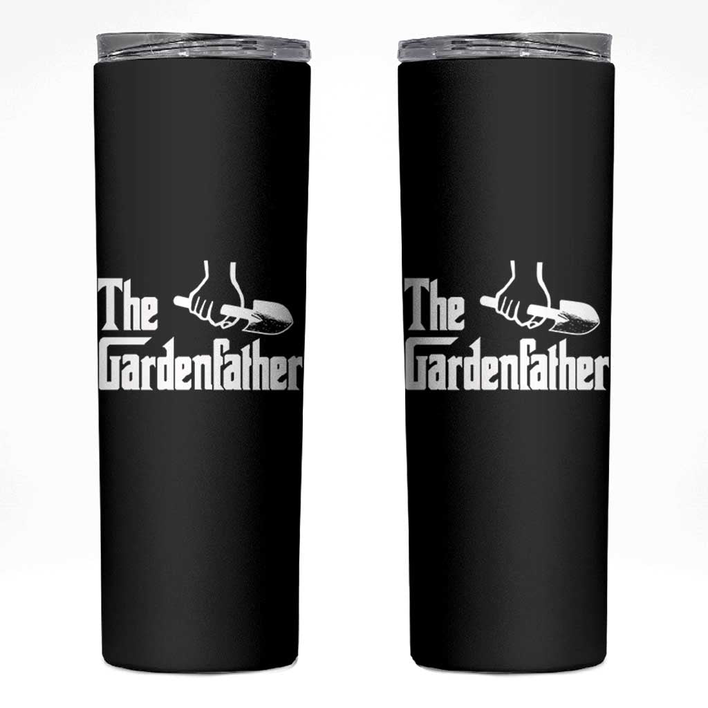 The Gardenfather Skinny Tumbler Gardener Parody Gardening Fathers Day - Wonder Print Shop