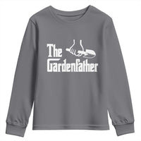 The Gardenfather Youth Sweatshirt Gardener Parody Gardening Fathers Day - Wonder Print Shop