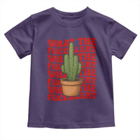 Funny What The Fucculent Toddler T Shirt Cactus Succulents Plants Gardening - Wonder Print Shop