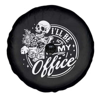 Funny Garden I Will Be In My Office Spare Tire Cover Gardening Fathers Day - Wonder Print Shop