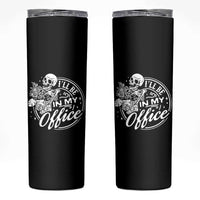 Funny Garden I Will Be In My Office Skinny Tumbler Gardening Fathers Day - Wonder Print Shop