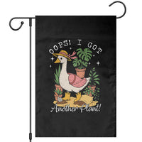Funny Oops I Got Another Plant Garden Flag Silly-Goose Gardener Plant Lady - Wonder Print Shop
