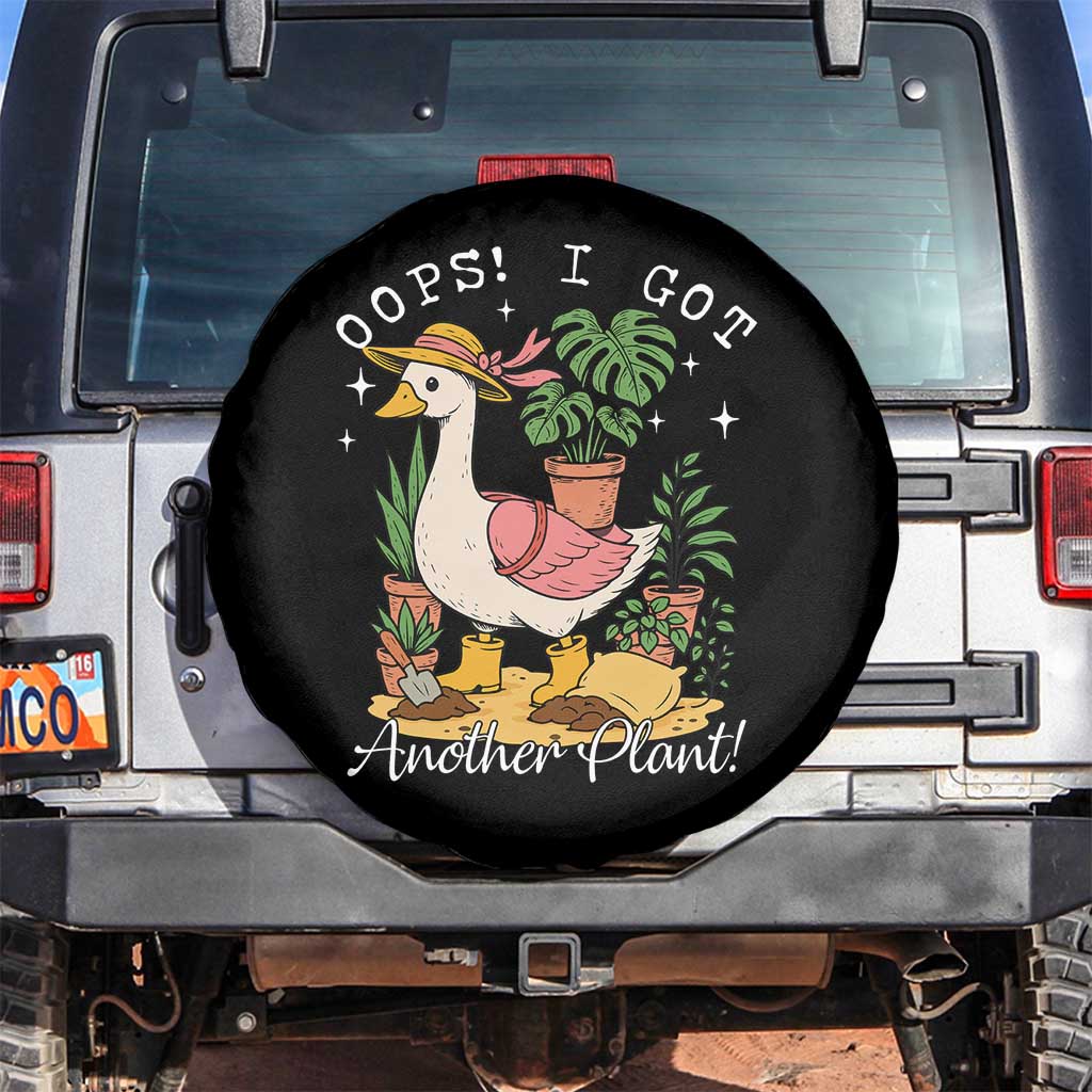 Funny Oops I Got Another Plant Spare Tire Cover Silly-Goose Gardener Plant Lady - Wonder Print Shop