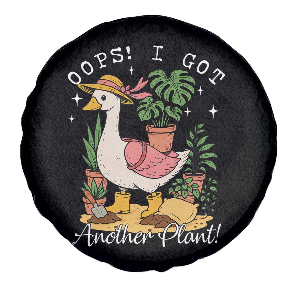 Funny Oops I Got Another Plant Spare Tire Cover Silly-Goose Gardener Plant Lady - Wonder Print Shop
