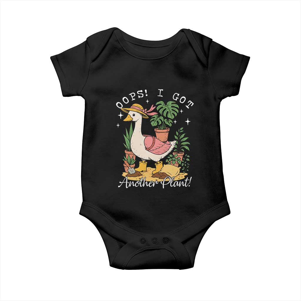 Funny Oops I Got Another Plant Baby Onesie Silly-Goose Gardener Plant Lady - Wonder Print Shop