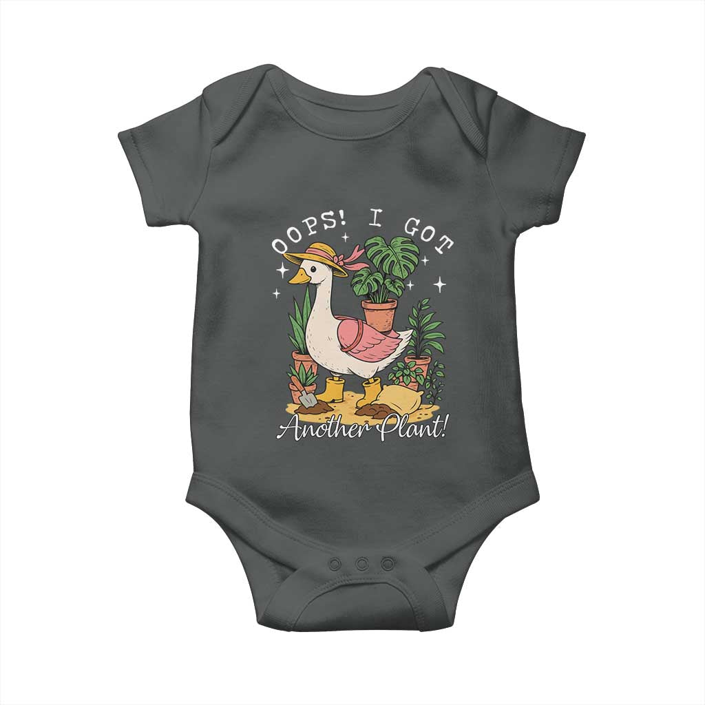 Funny Oops I Got Another Plant Baby Onesie Silly-Goose Gardener Plant Lady - Wonder Print Shop