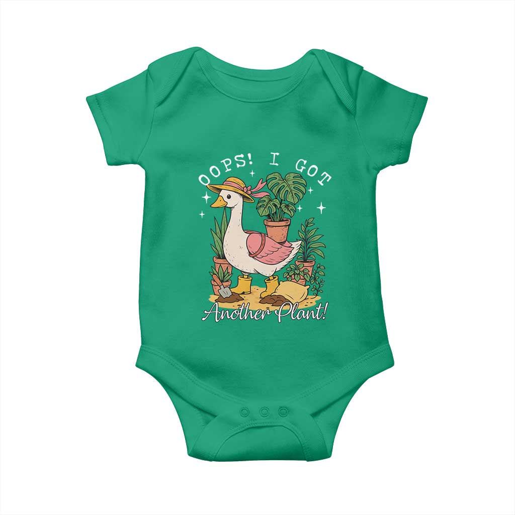 Funny Oops I Got Another Plant Baby Onesie Silly-Goose Gardener Plant Lady - Wonder Print Shop