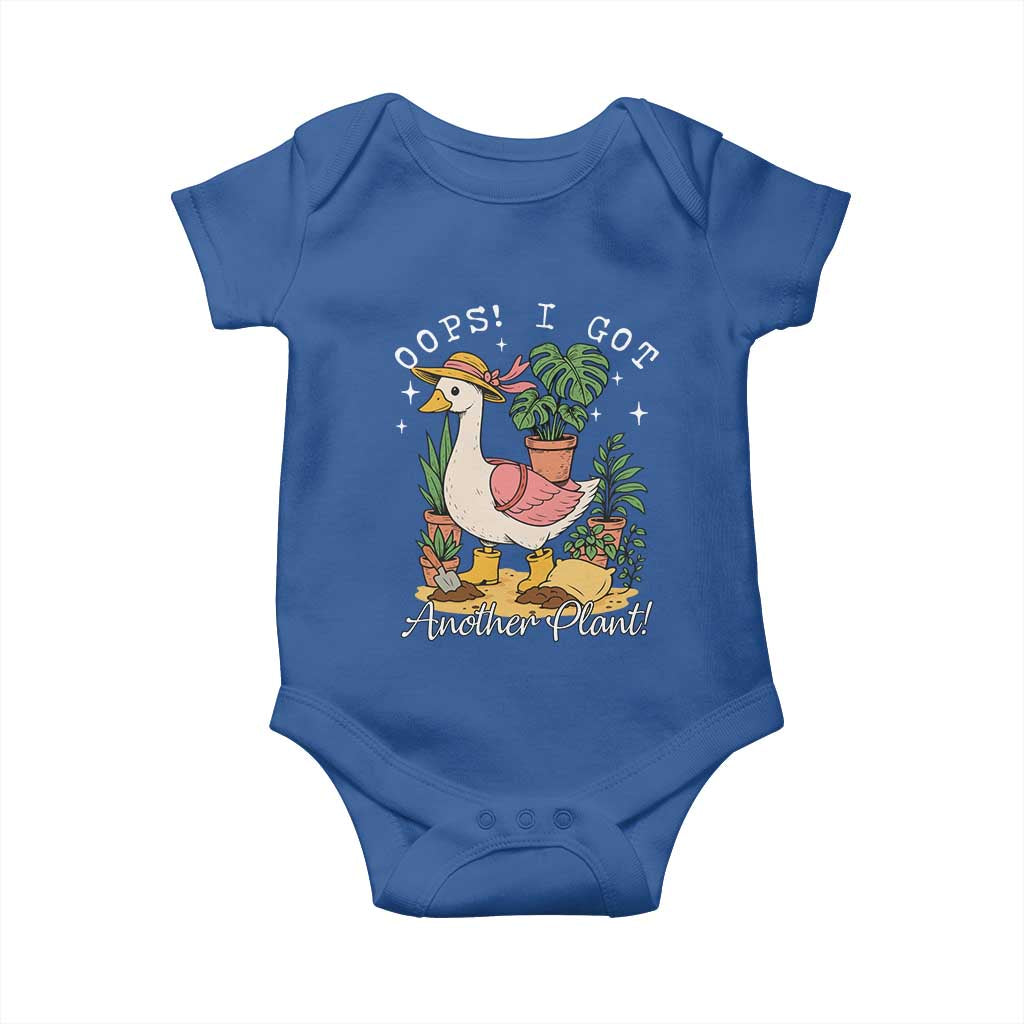Funny Oops I Got Another Plant Baby Onesie Silly-Goose Gardener Plant Lady - Wonder Print Shop