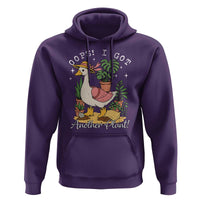 Funny Oops I Got Another Plant Hoodie Silly-Goose Gardener Plant Lady - Wonder Print Shop