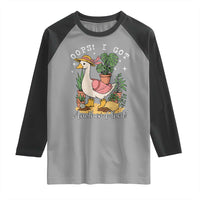 Funny Oops I Got Another Plant Raglan Shirt Silly-Goose Gardener Plant Lady - Wonder Print Shop