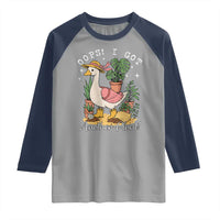 Funny Oops I Got Another Plant Raglan Shirt Silly-Goose Gardener Plant Lady - Wonder Print Shop