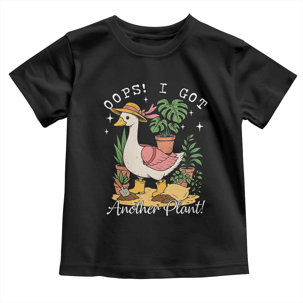 Funny Oops I Got Another Plant Toddler T Shirt Silly-Goose Gardener Plant Lady - Wonder Print Shop