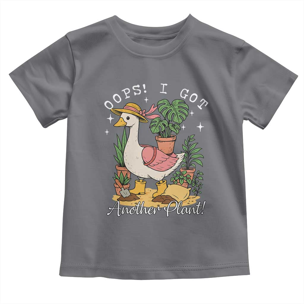 Funny Oops I Got Another Plant Toddler T Shirt Silly-Goose Gardener Plant Lady - Wonder Print Shop