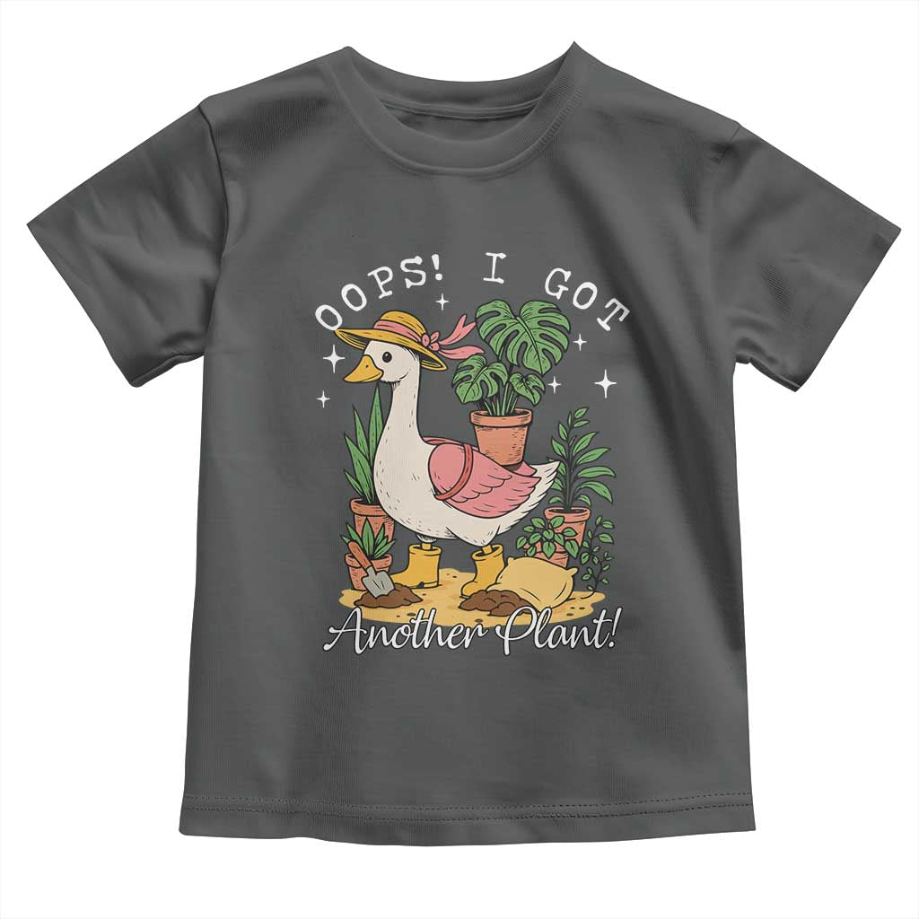 Funny Oops I Got Another Plant Toddler T Shirt Silly-Goose Gardener Plant Lady - Wonder Print Shop