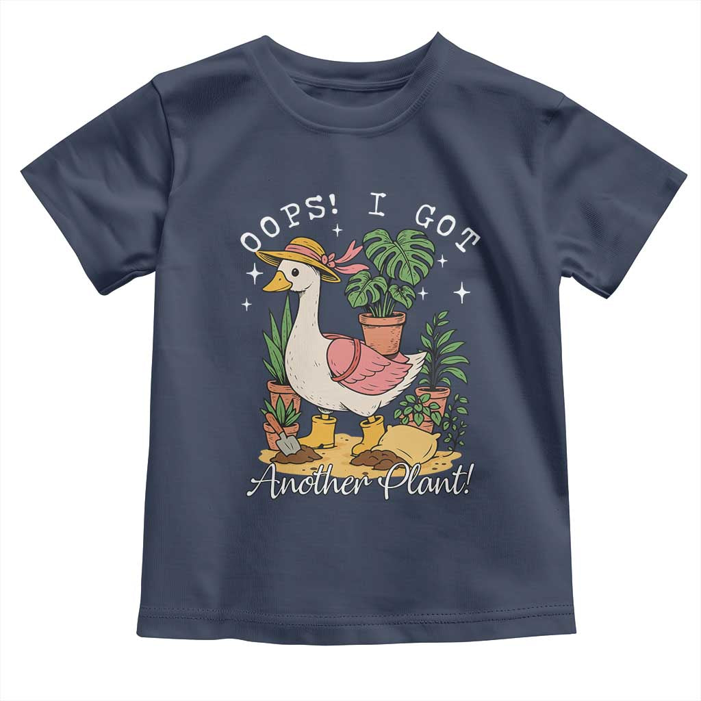 Funny Oops I Got Another Plant Toddler T Shirt Silly-Goose Gardener Plant Lady - Wonder Print Shop