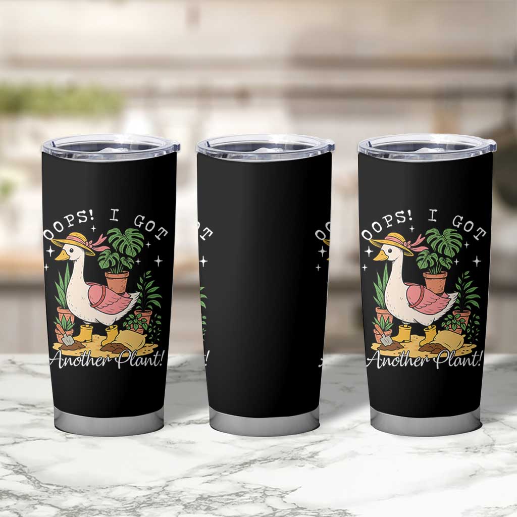 Funny Oops I Got Another Plant Tumbler Cup Silly-Goose Gardener Plant Lady - Wonder Print Shop