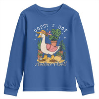 Funny Oops I Got Another Plant Youth Sweatshirt Silly-Goose Gardener Plant Lady - Wonder Print Shop