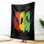 Three Birds Rasta Jamaica Reggae Music Throw Blanket - Wonder Print Shop