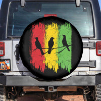 Three Birds Rasta Jamaica Reggae Music Spare Tire Cover - Wonder Print Shop