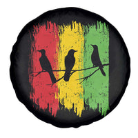 Three Birds Rasta Jamaica Reggae Music Spare Tire Cover - Wonder Print Shop