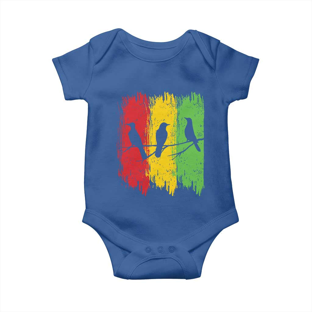 Three Birds Rasta Jamaica Reggae Music Baby Onesie - Wonder Print Shop