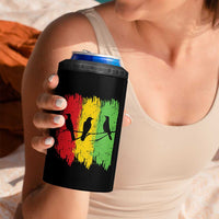 Three Birds Rasta Jamaica Reggae Music 4 in 1 Can Cooler Tumbler - Wonder Print Shop