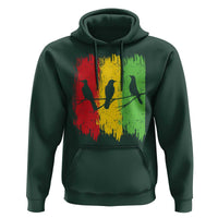 Three Birds Rasta Jamaica Reggae Music Hoodie - Wonder Print Shop