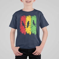 Three Birds Rasta Jamaica Reggae Music T Shirt For Kid - Wonder Print Shop