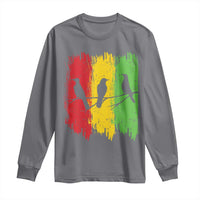 Three Birds Rasta Jamaica Reggae Music Long Sleeve Shirt - Wonder Print Shop
