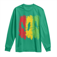 Three Birds Rasta Jamaica Reggae Music Long Sleeve Shirt - Wonder Print Shop