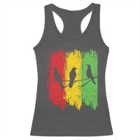 Three Birds Rasta Jamaica Reggae Music Racerback Tank Top - Wonder Print Shop