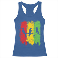 Three Birds Rasta Jamaica Reggae Music Racerback Tank Top - Wonder Print Shop